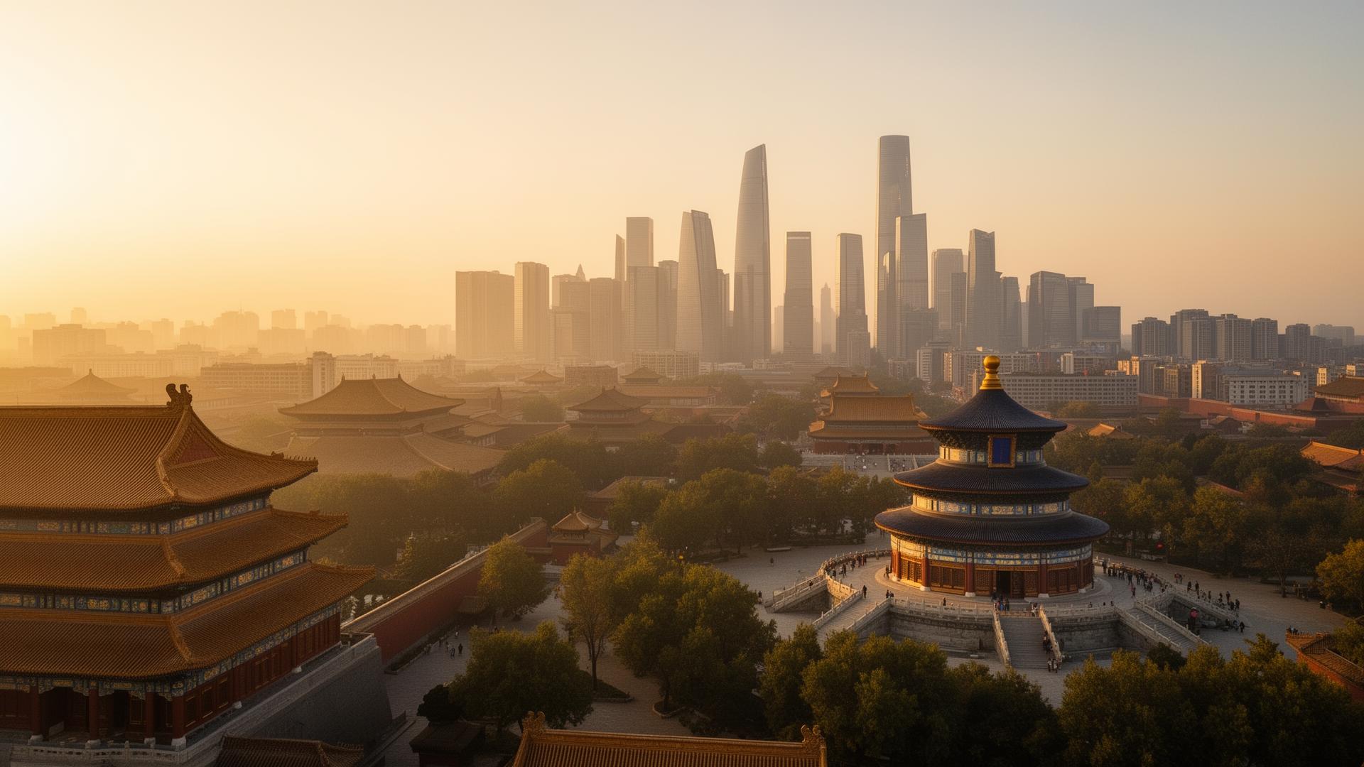 Beijing skyline