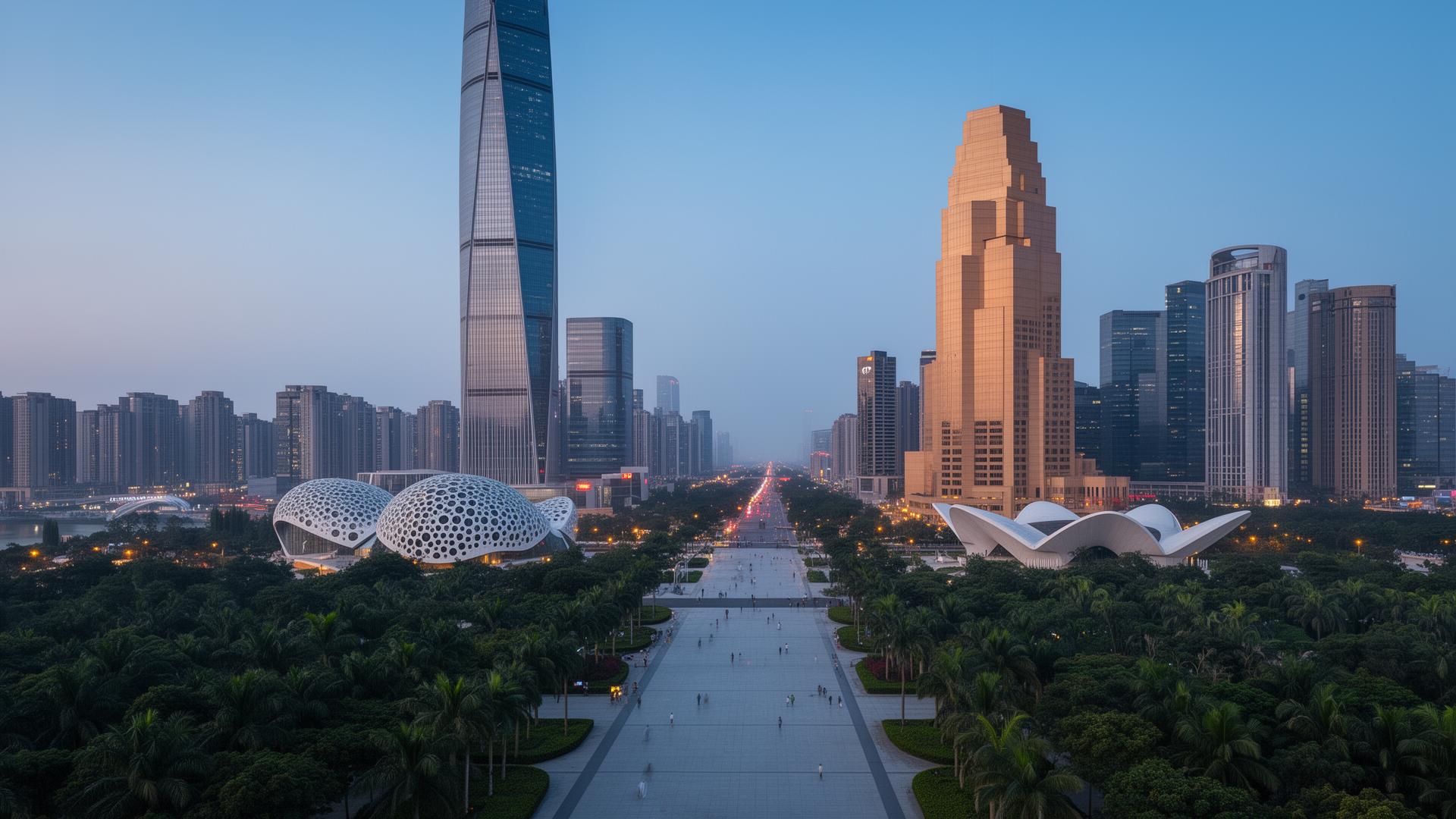 Guangzhou skyline